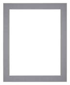 Passe Partout 24x30cm Carton Gray Edge 4cm Straight Front | Yourdecoration.com