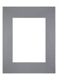 Passe Partout 24x30cm Carton Gray Edge Straight Front | Yourdecoration.com