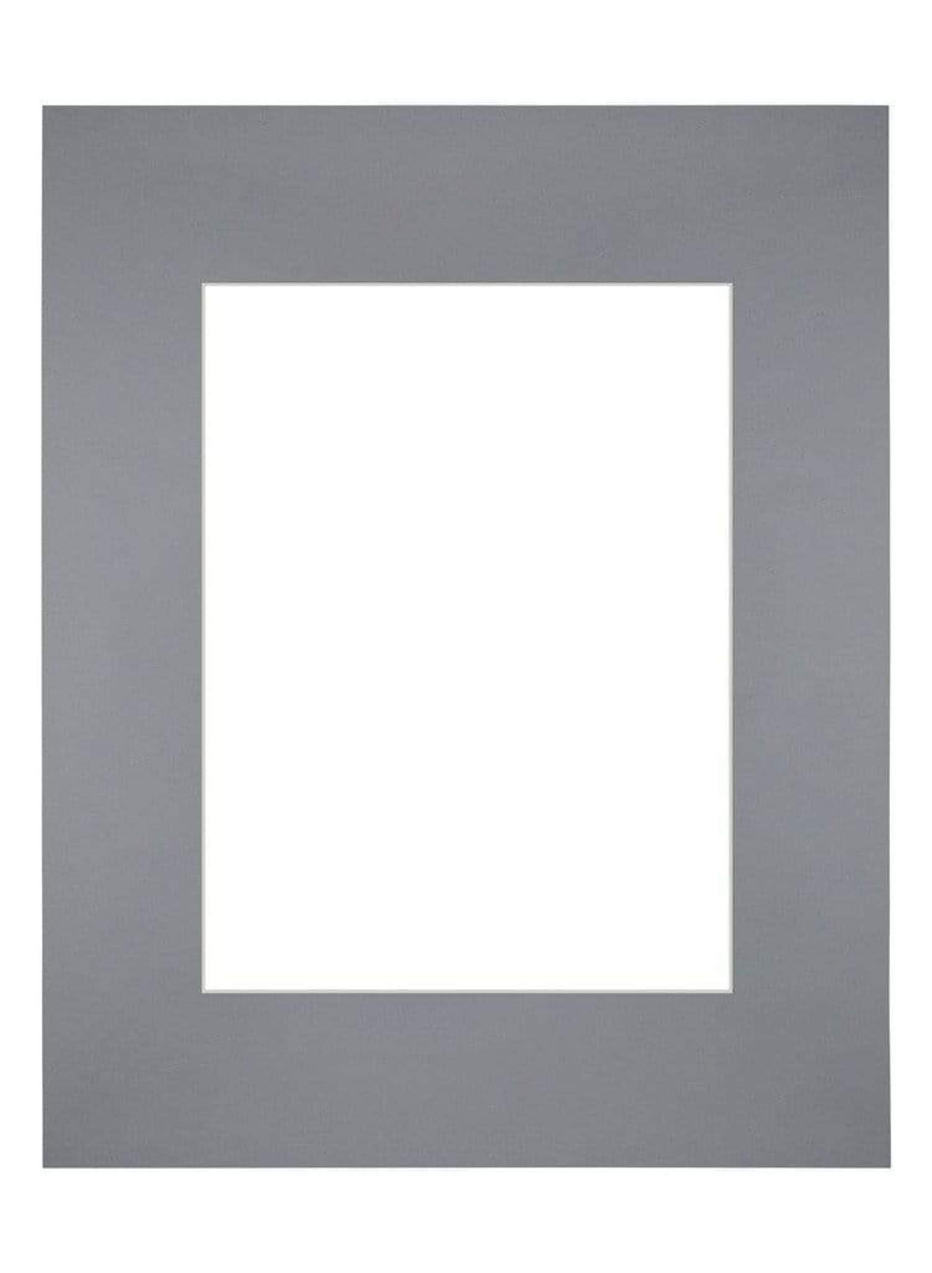 Passe Partout 24x30cm Carton Gray Edge Straight Front | Yourdecoration.com