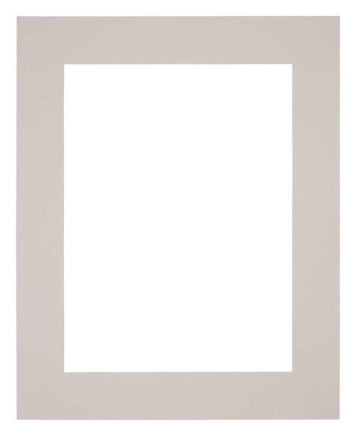Passe Partout 24x30cm Carton Gray Gray Edge 6cm Straight Front | Yourdecoration.com