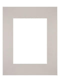 Passe Partout 24x30cm Carton Gray Gray Edge Straight Front | Yourdecoration.com