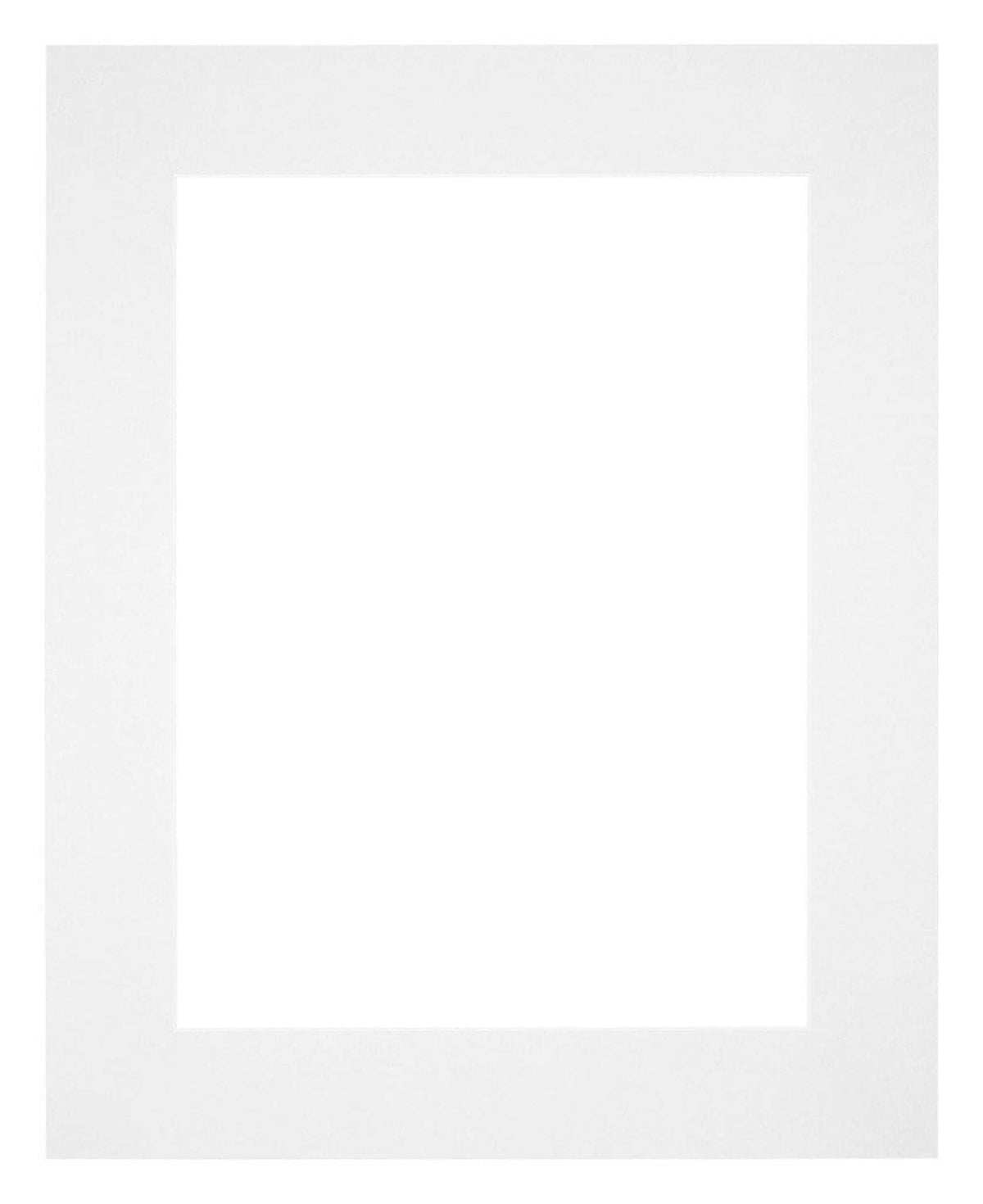 Passe Partout 24x30cm Carton White Edge 6cm Straight Front | Yourdecoration.com