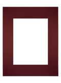 Passe Partout 24x30cm Carton Wine Red Edge Straight Front | Yourdecoration.com