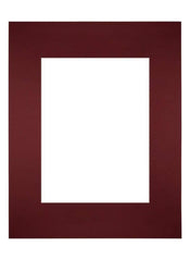 Passe Partout 24x30cm Carton Wine Red Edge Straight Front | Yourdecoration.com