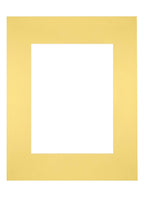 Passe Partout 24x30cm Carton Yellow Edge Straight Front | Yourdecoration.com
