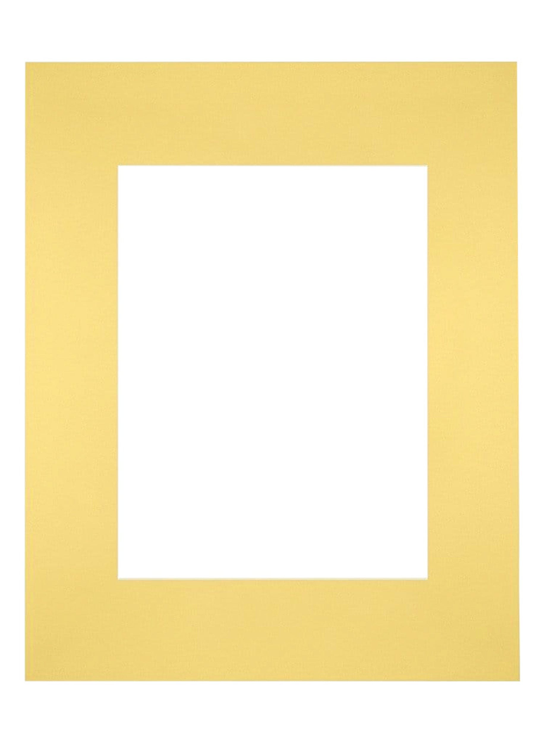 Passe Partout 24x30cm Carton Yellow Edge Straight Front | Yourdecoration.com
