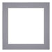 Passe Partout 25x25cm Carton Gray Edge 5cm Straight Front | Yourdecoration.com