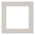 Passe Partout 25x25cm Carton Gray Gray Edge 6cm Straight Front | Yourdecoration.com
