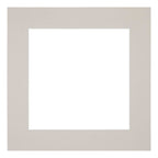 Passe Partout 25x25cm Carton Gray Gray Edge 6cm Straight Front | Yourdecoration.com