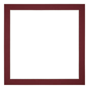Passe Partout 25x25cm Carton Wine Red Edge 3cm Straight Front | Yourdecoration.com