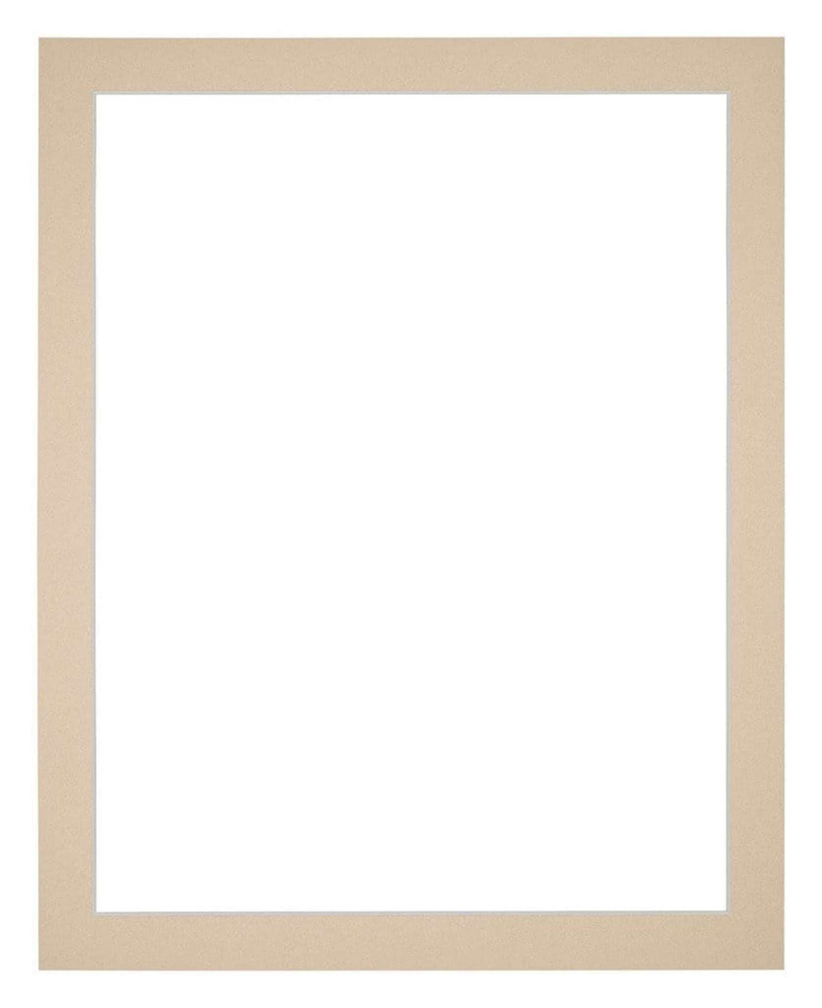 Passe Partout 25x30cm Carton Beige Edge 3cm Straight Front | Yourdecoration.com