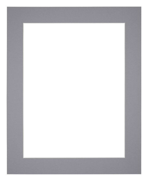 Passe Partout 25x30cm Carton Gray Edge 5cm Straight Front | Yourdecoration.com