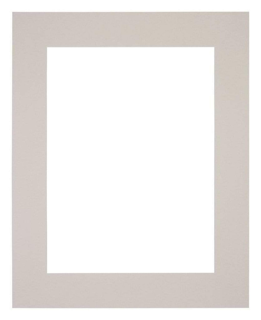 Passe Partout 25x30cm Carton Gray Gray Edge 6cm Straight Front | Yourdecoration.com