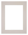 Passe Partout 25x30cm Carton Gray Gray Edge 6cm Straight Front | Yourdecoration.com