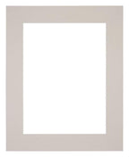 Passe Partout 25x30cm Carton Gray Gray Edge 6cm Straight Front | Yourdecoration.com