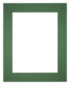 Passe Partout 25x30cm Carton Green Forest Edge 6cm Straight Front | Yourdecoration.com