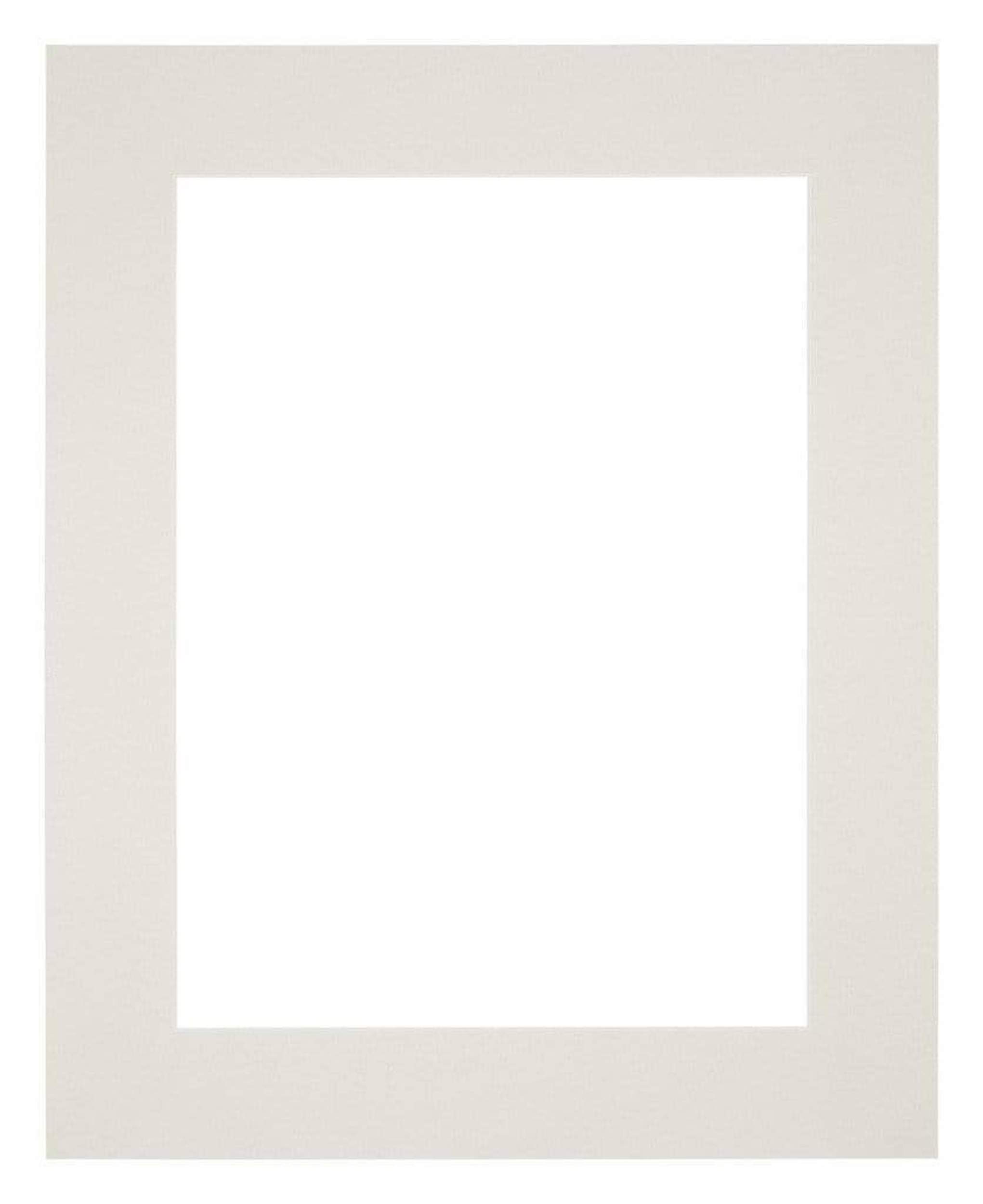 Passe Partout 25x30cm Carton Light Gray Edge 6cm Straight Front | Yourdecoration.com