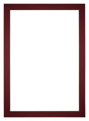 Passe Partout 25x35cm Carton Wine Red Edge 4cm Straight Front | Yourdecoration.com