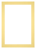 Passe Partout 25x35cm Carton Yellow Edge 5cm Straight Front | Yourdecoration.com