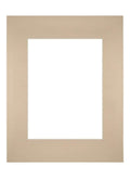 Passe Partout 28x35cm Carton Beige Edge Straight Front | Yourdecoration.com