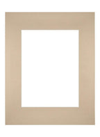 Passe Partout 28x35cm Carton Beige Edge Straight Front | Yourdecoration.com