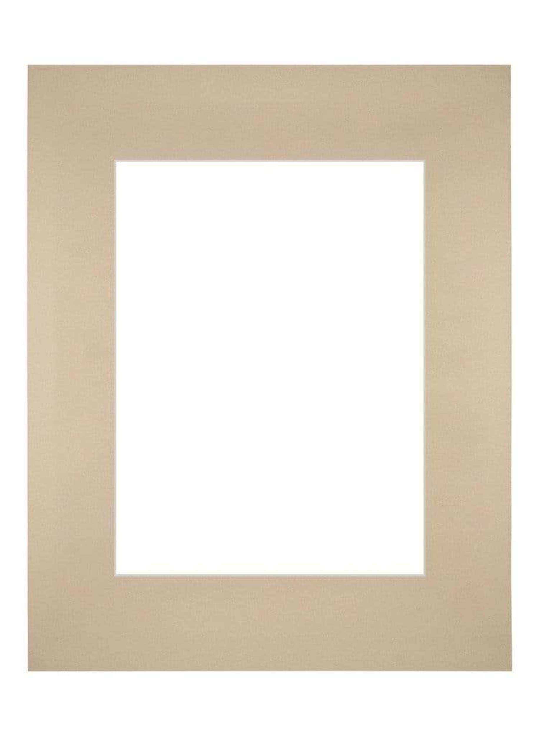 Passe Partout 28x35cm Carton Beige Edge Straight Front | Yourdecoration.com
