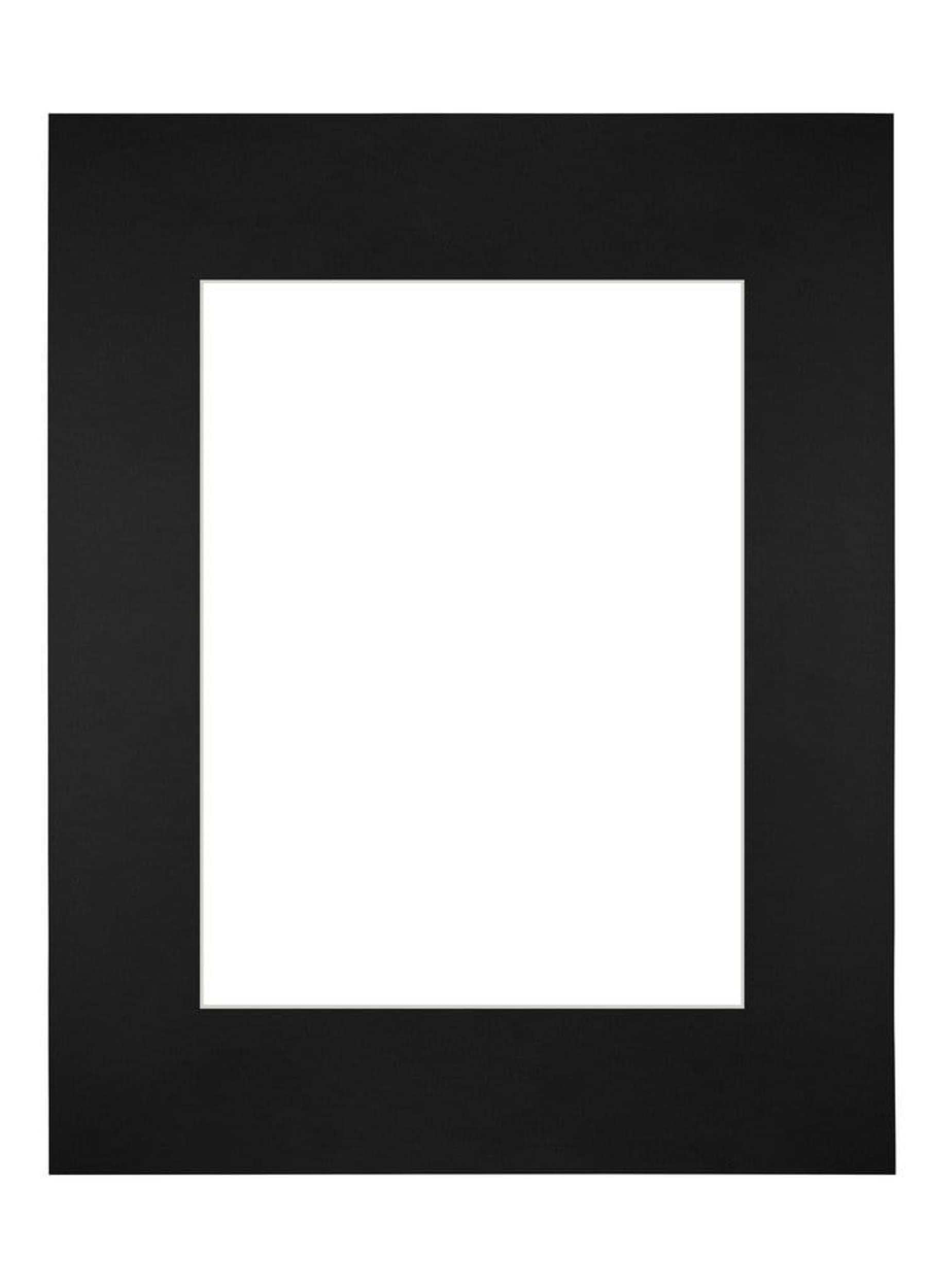 Passe Partout 28x35cm Carton Black Edge Straight Front | Yourdecoration.com