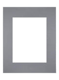 Passe Partout 28x35cm Carton Gray Edge Straight Front | Yourdecoration.com