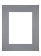 Passe Partout 28x35cm Carton Gray Edge Straight Front | Yourdecoration.com
