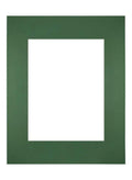 Passe Partout 28x35cm Carton Green Forest Edge Straight Front | Yourdecoration.com