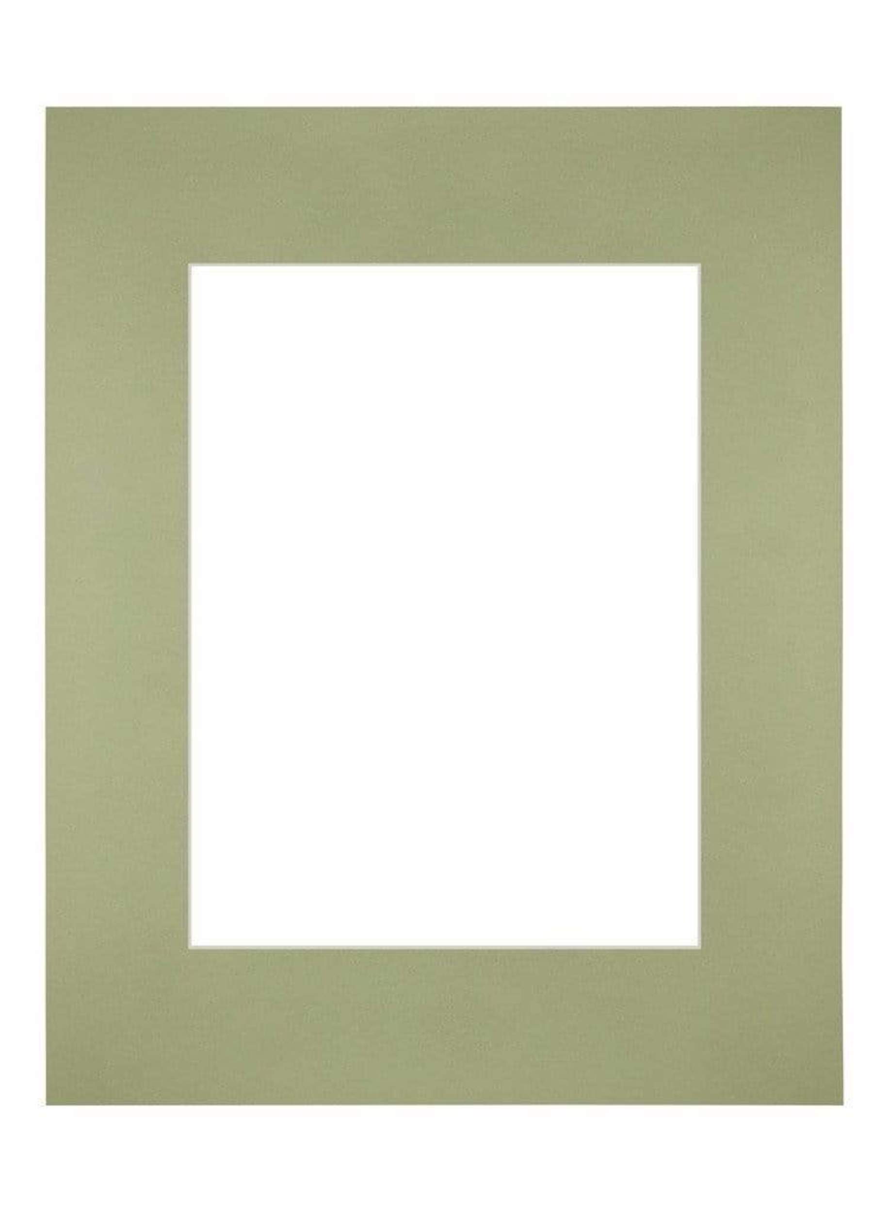 Passe Partout 28x35cm Carton Mint Green Edge Straight Front | Yourdecoration.com
