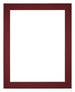 Passe Partout 28x35cm Carton Wine Red Edge 4cm Straight Front | Yourdecoration.com