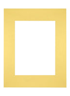 Passe Partout 28x35cm Carton Yellow Edge Straight Front | Yourdecoration.com