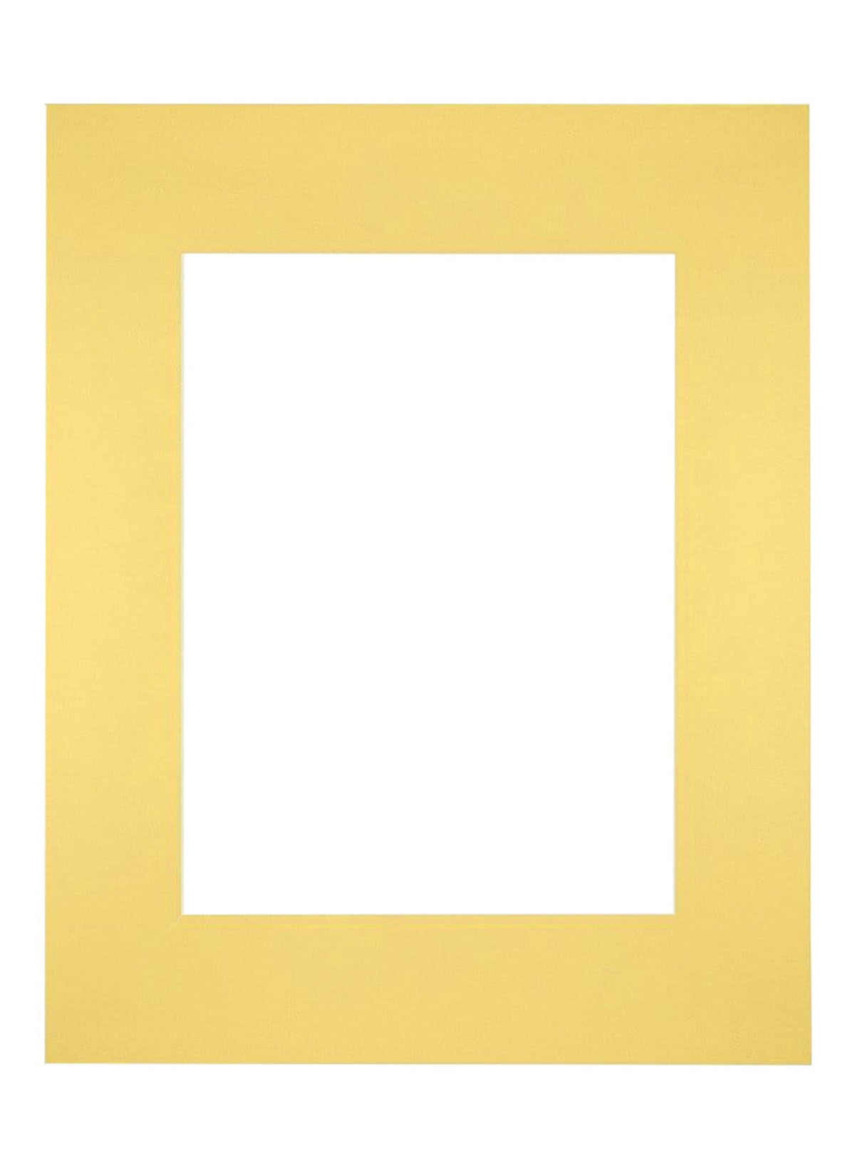 Passe Partout 28x35cm Carton Yellow Edge Straight Front | Yourdecoration.com