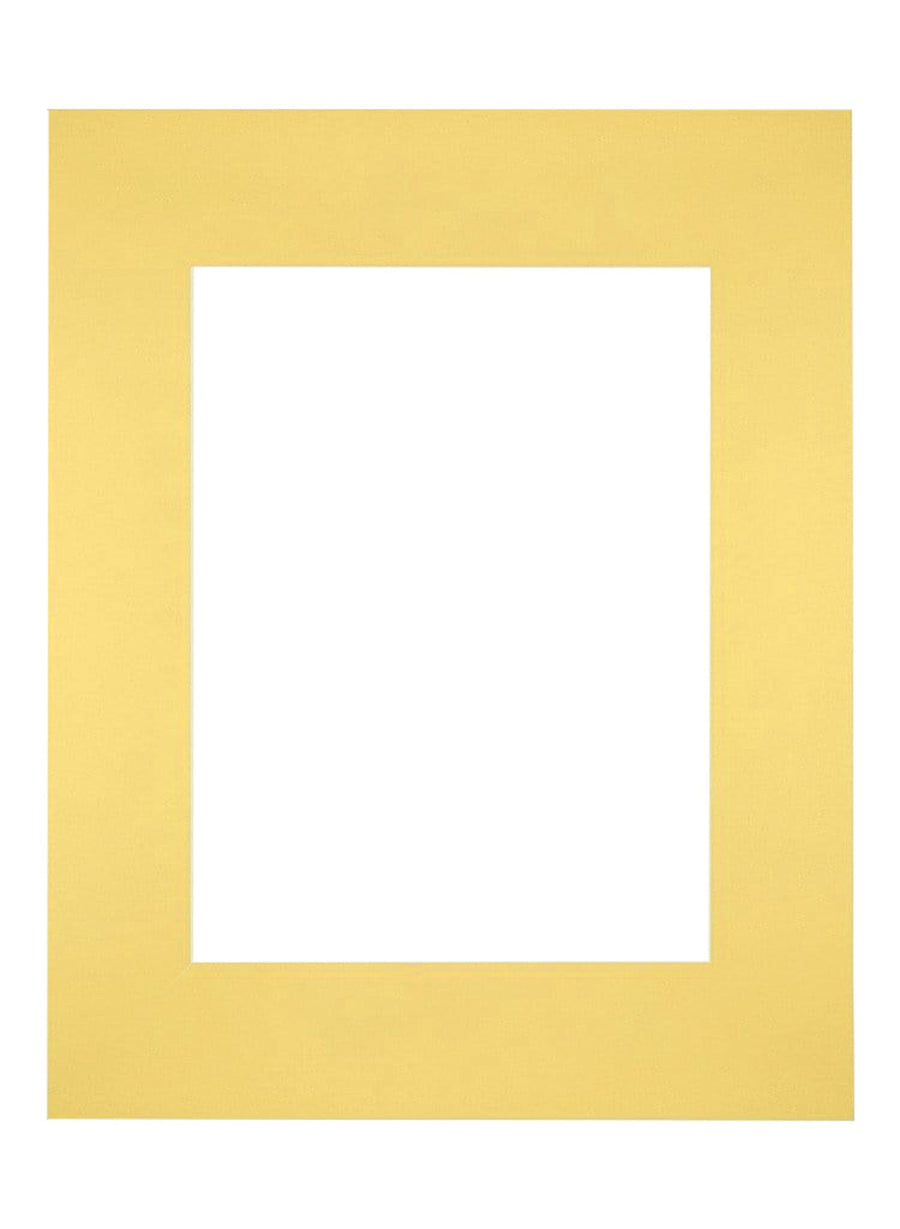 Passe Partout 28x35cm Carton Yellow Edge Straight Front | Yourdecoration.com