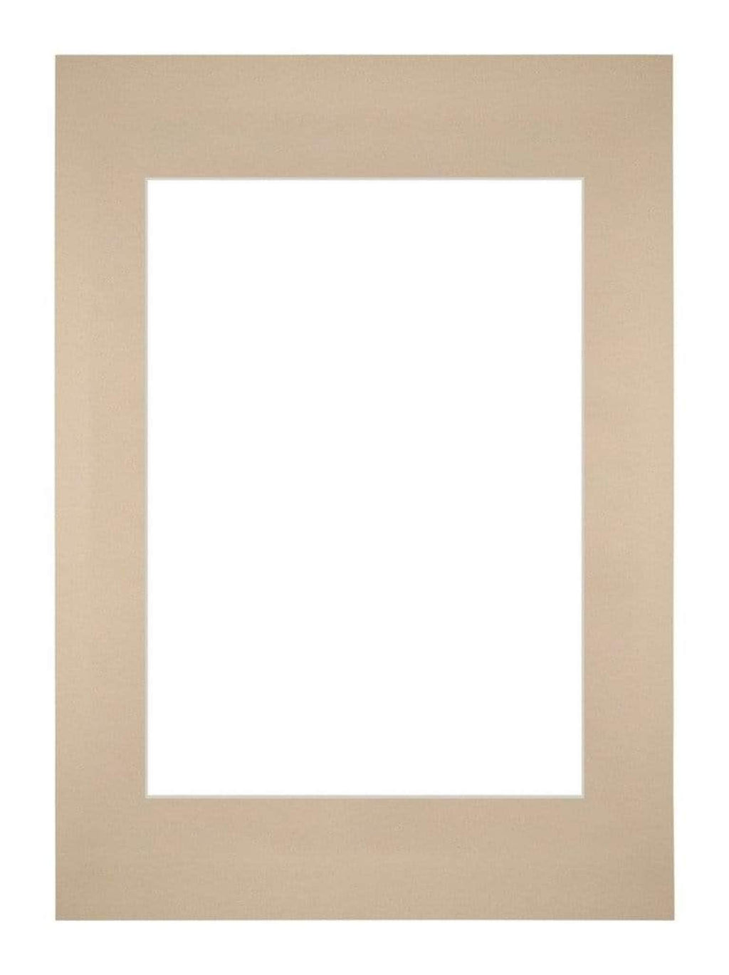 Passe Partout 297x42cm A3/A4 Carton Beige Edge Straight Front | Yourdecoration.com