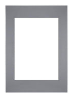 Passe Partout 297x42cm A3/A4 Carton Gray Edge Straight Front | Yourdecoration.com