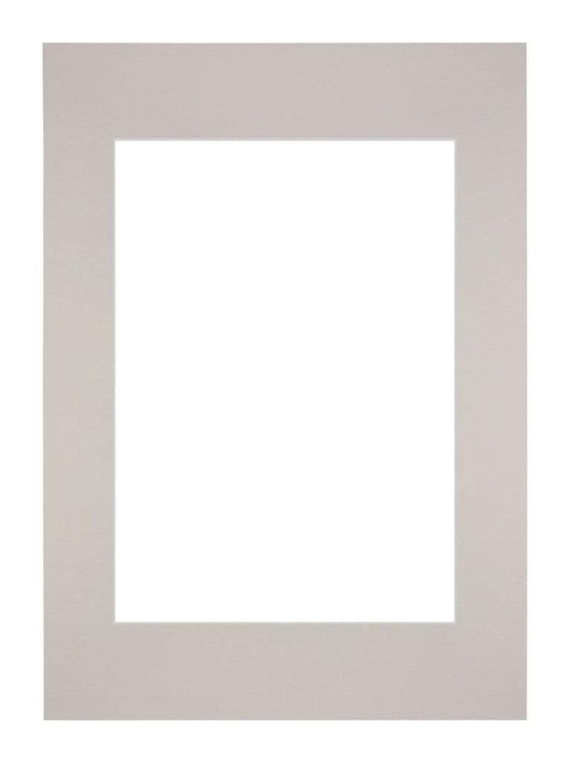 Passe Partout 297x42cm A3/A4 Carton Gray Gray Edge Straight Front | Yourdecoration.com