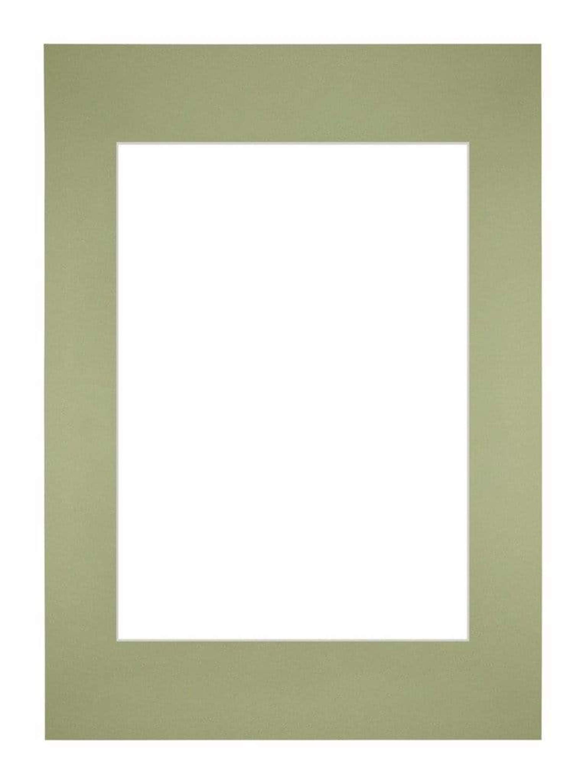 Passe Partout 297x42cm A3/A4 Carton Mint Green Edge Straight Front | Yourdecoration.com
