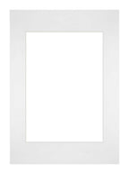 Passe Partout 297x42cm A3/A4 Carton White Edge Straight Front | Yourdecoration.com