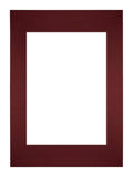 Passe Partout 297x42cm A3/A4 Carton Wine Red Edge Straight Front | Yourdecoration.com