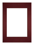 Passe Partout 297x42cm A3/A4 Carton Wine Red Edge Straight Front | Yourdecoration.com