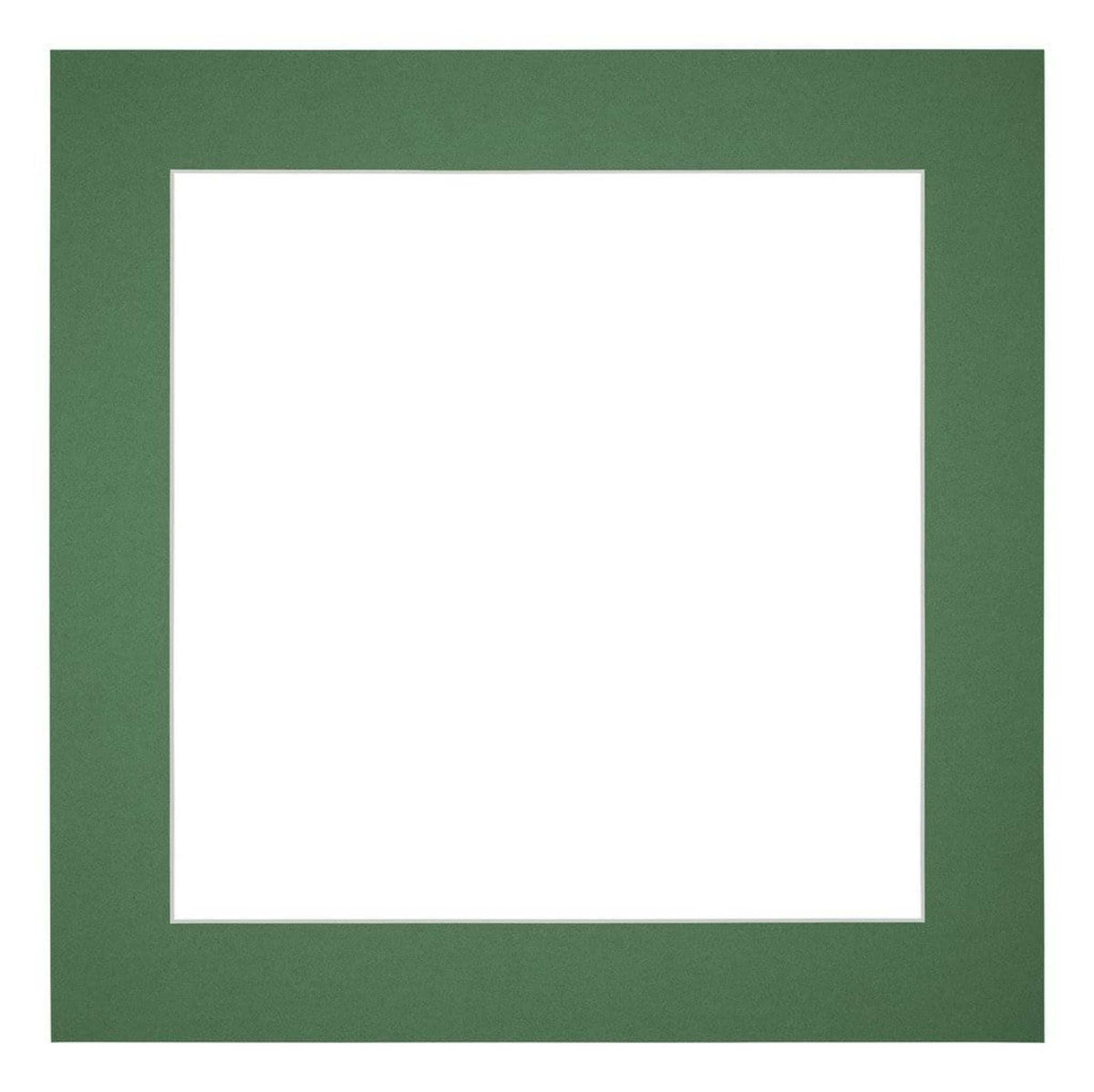 Passe Partout 30x30cm Carton Green Forest Edge 5cm Straight Front | Yourdecoration.com