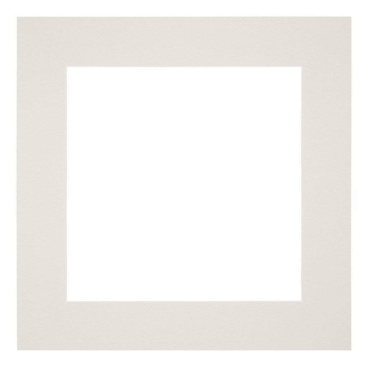 Passe Partout 30x30cm Carton Light Gray Edge 6cm Straight Front | Yourdecoration.com