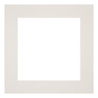 Passe Partout 30x30cm Carton Light Gray Edge 6cm Straight Front | Yourdecoration.com