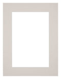 Passe Partout 30x40cm Carton Gray Gray Edge 5cm Straight Front | Yourdecoration.com