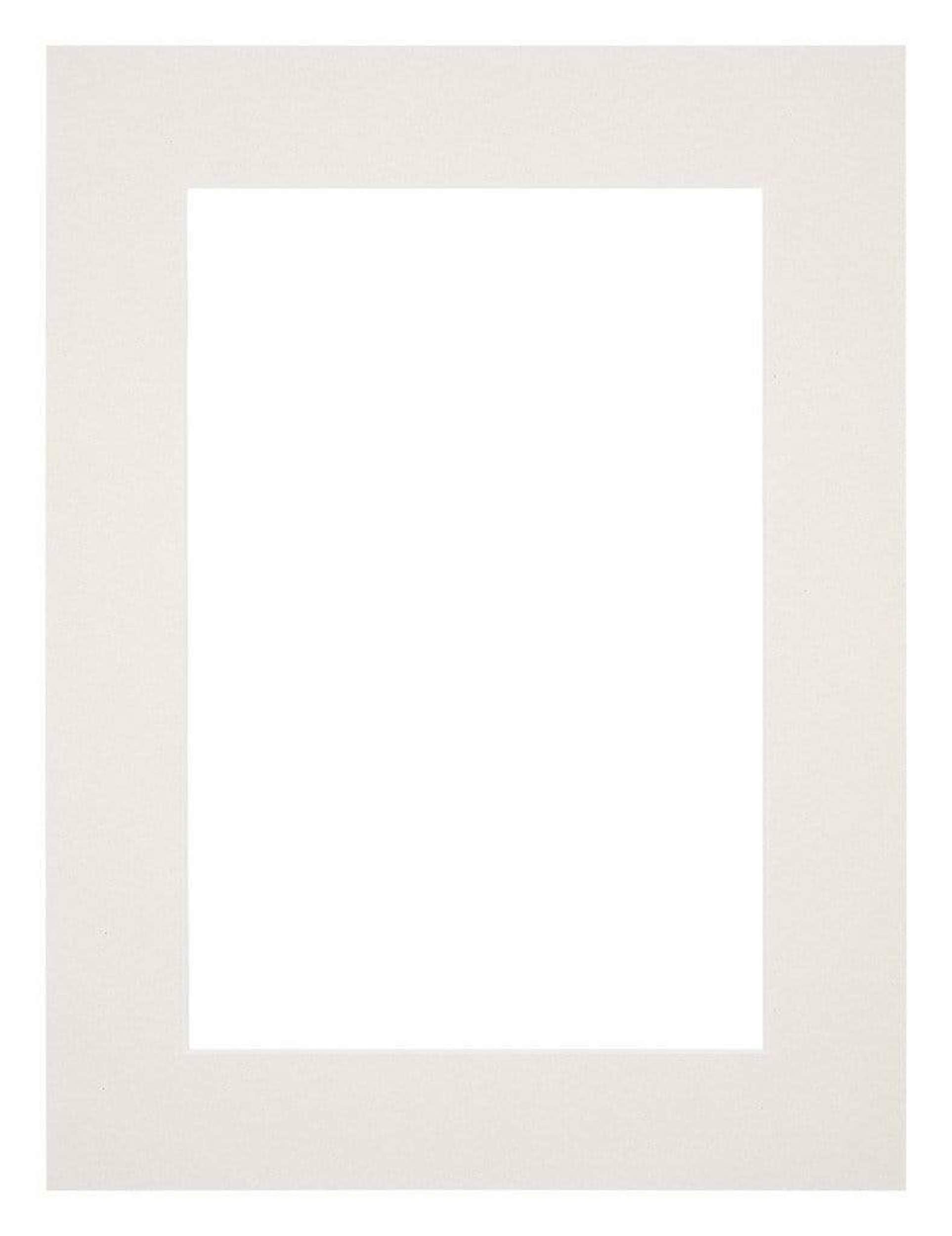 Passe Partout 30x40cm Carton Light Gray Edge 5cm Straight Front | Yourdecoration.com