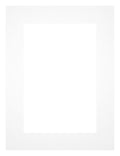 Passe Partout 30x40cm Carton White Edge 5cm Straight Front | Yourdecoration.com