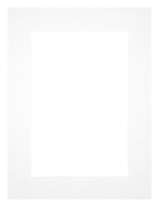 Passe Partout 30x40cm Carton White Edge 5cm Straight Front | Yourdecoration.com