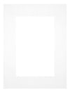 Passe Partout 30x40cm Carton White Edge 6cm Straight Front | Yourdecoration.com